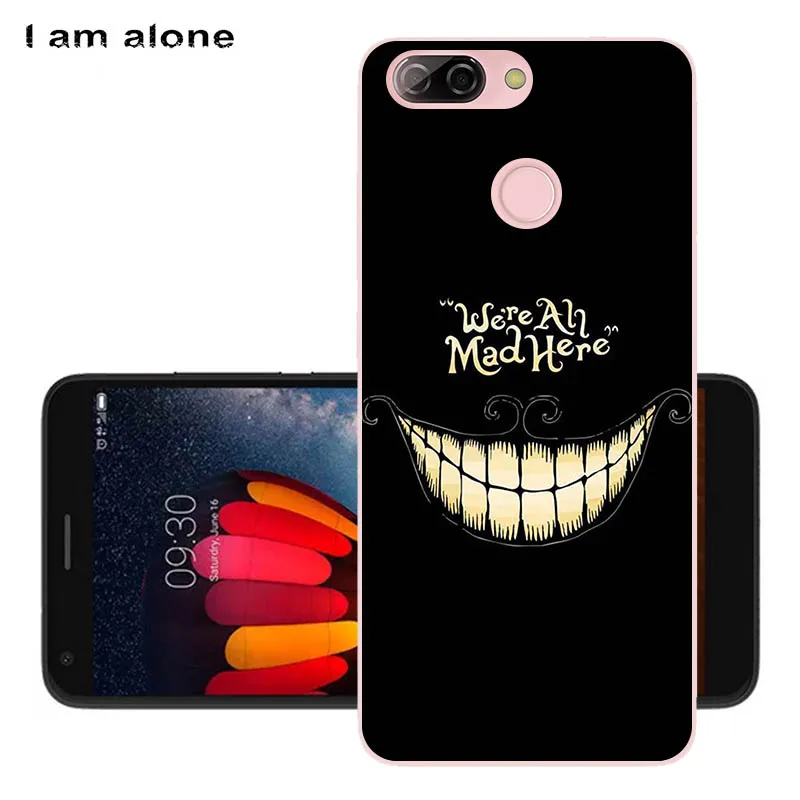 Soft TPU D45 Чехлы для телефонов I am alone для zte Blade V9 Vita, 5,45 дюймов, мягкий ТПУ чехол для мобильного телефона с мультяшным принтом для zte Blade V9 Vita, сумки - Цвет: Soft TPU D45