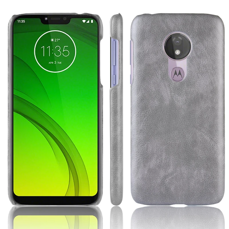 Rugged Cases For Motorola One Power XT1941-5 XT1942-2 Bumper Litchi Texture Back Cover Moto G7 Powe XT1955-5 XT1955-6 Coque |
