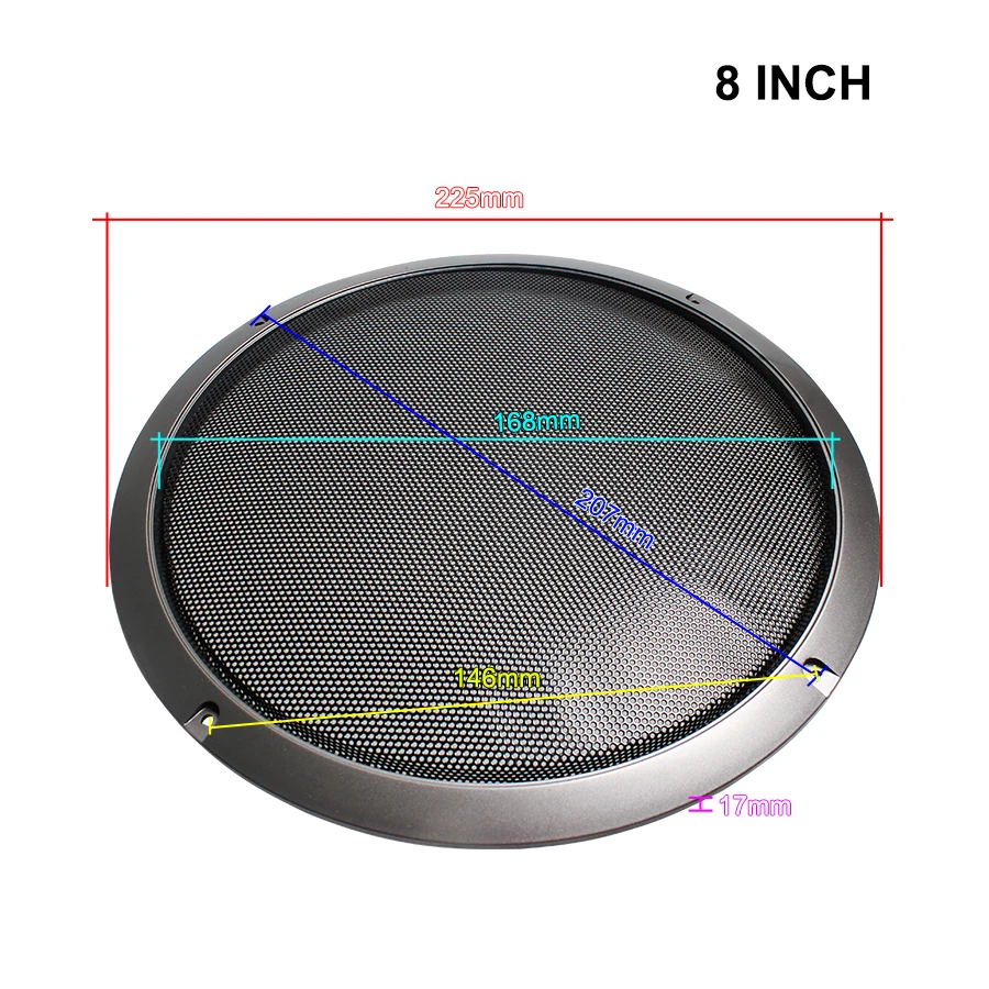 Сетчатый корпус для колонок высококачественная металлическая решетка 6/8/10