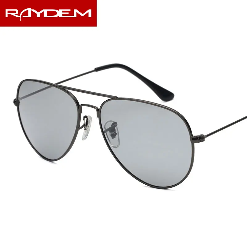 Солнцезащитные очки авиаторы поляризационные для мужчин и женщин фотохромные в