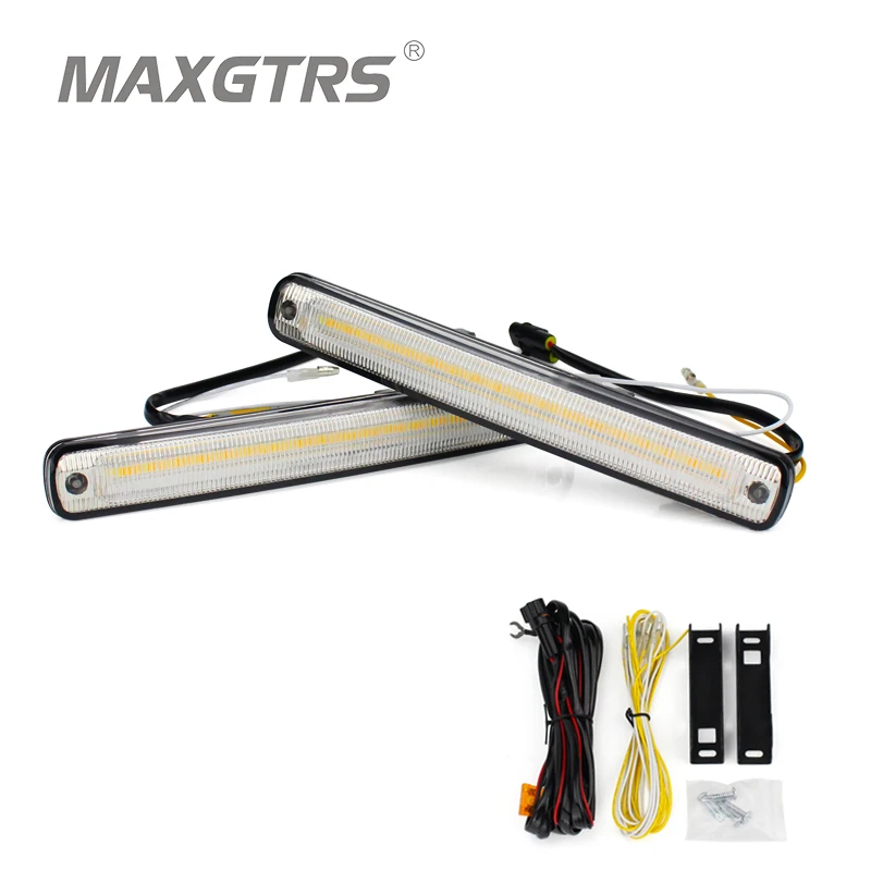 2x 36SMD 2835 Led 28W универсальноедля автомобиля Водонепроницаемый DRL светильник Авто