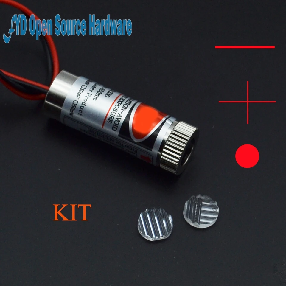 5 мВт Красный Крест линии лазера промышленные лазерные модули комплект|kit kits|kit