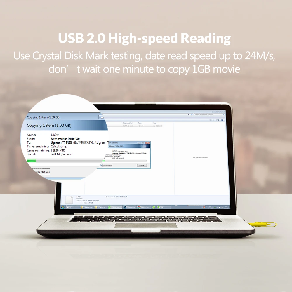 LEIZHAN USB флэш-накопитель Двойной Флеш накопитель 4 ГБ 8 оперативной памяти 16 Гб
