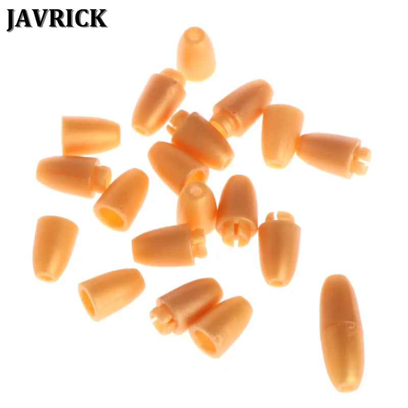 Золотой JAVRICK 10 шт./партия безопасная застежка пластиковая веревка соединитель для прорезывания зубов ювелирное ожерелье с пряжкой - Цвет: Золотой