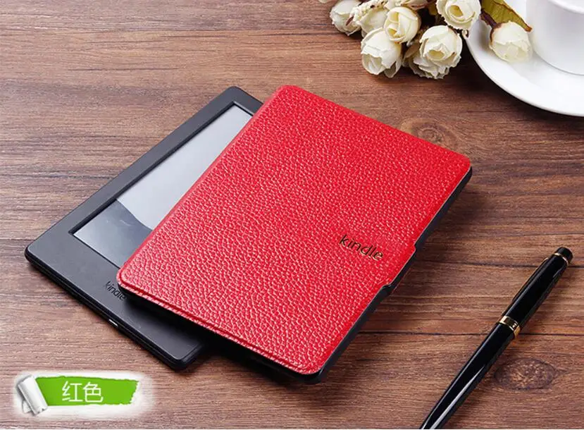 Gligle чехол из натуральной кожи для Amazon kindle paperwhite 1 2 3 Ereader shell 1000 шт./лот
