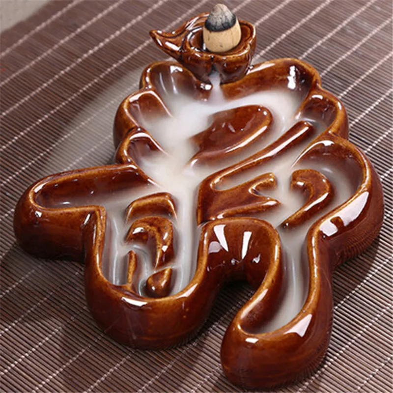 Натуральные Ароматические конусы с обратным потоком или керамическая горелка