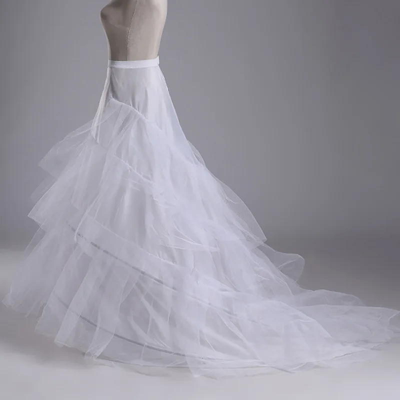 

Tulle Netting Court Train Wedding Petticoat Bridal Bride 2023