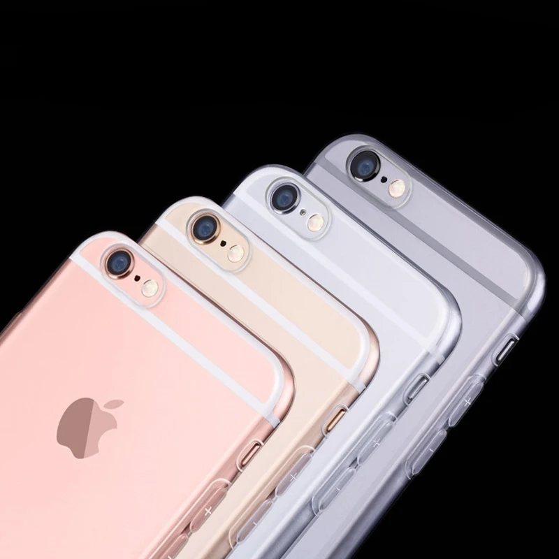 Wellzly телефон случаях для iPhone 5 5s SE 6 6s 7 8 plus X мягкий прозрачный силиконовый чехол