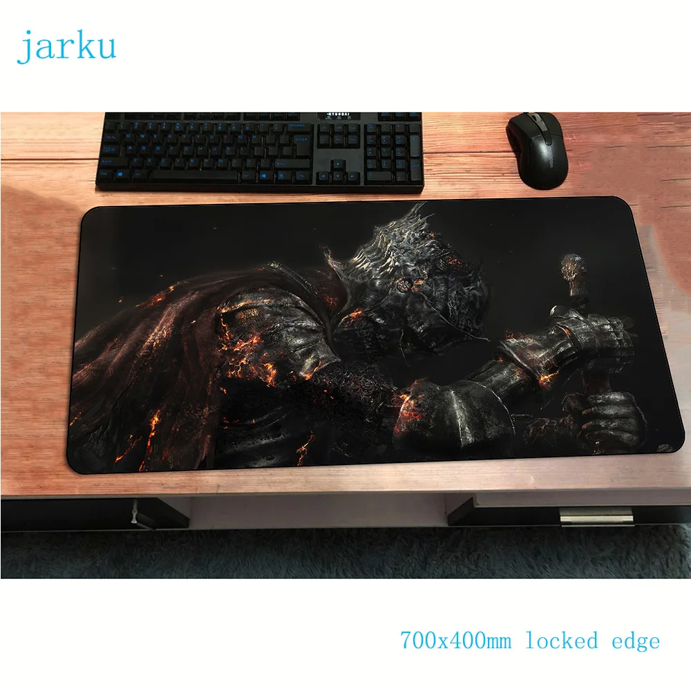 Коврик для мыши dark souls 700x400x3 мм большой компьютерный коврик геймер геймпад пк