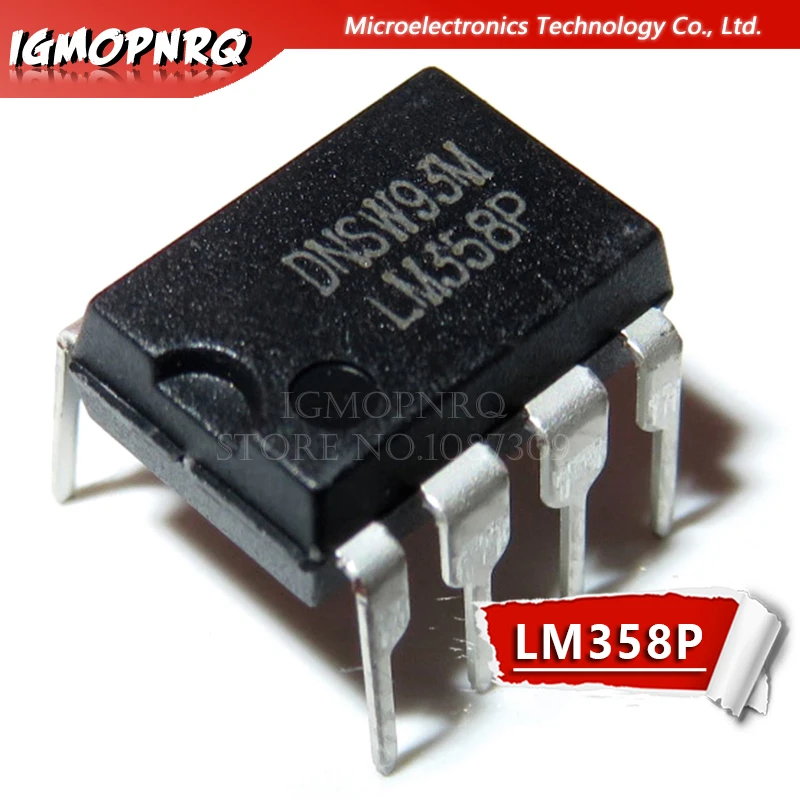10 шт. LM358 LM358P DIP 8 Операционные усилители Op Amps Dual Amp новый оригинальный|op amp|op amp
