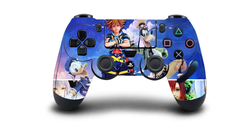 Виниловая наклейка Kingdom Hearts 3 PS4 для Playstation 4 контроллеры Dualshock контроллер