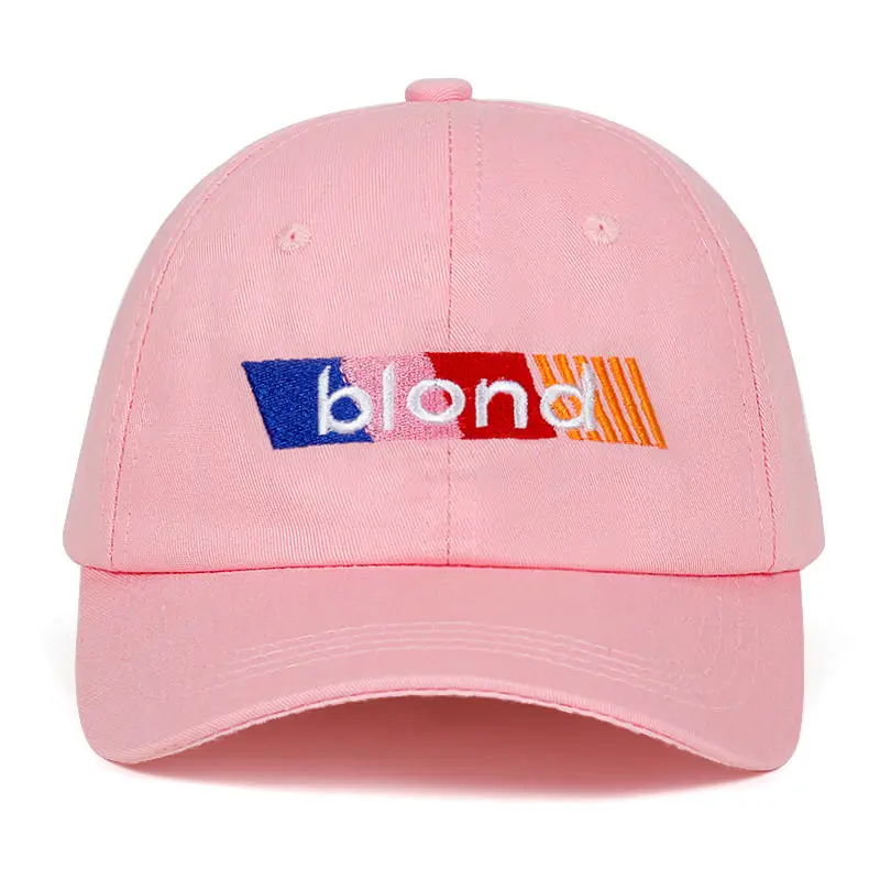Розовый Новые светлые рисунок Frank Ocean папа шляпа обувь для мужчин и женщин; обувь для Гольф оберточная Стеклопластиковая Регулируемый Хип-хоп колпаки, шляпы - Цвет: Розовый