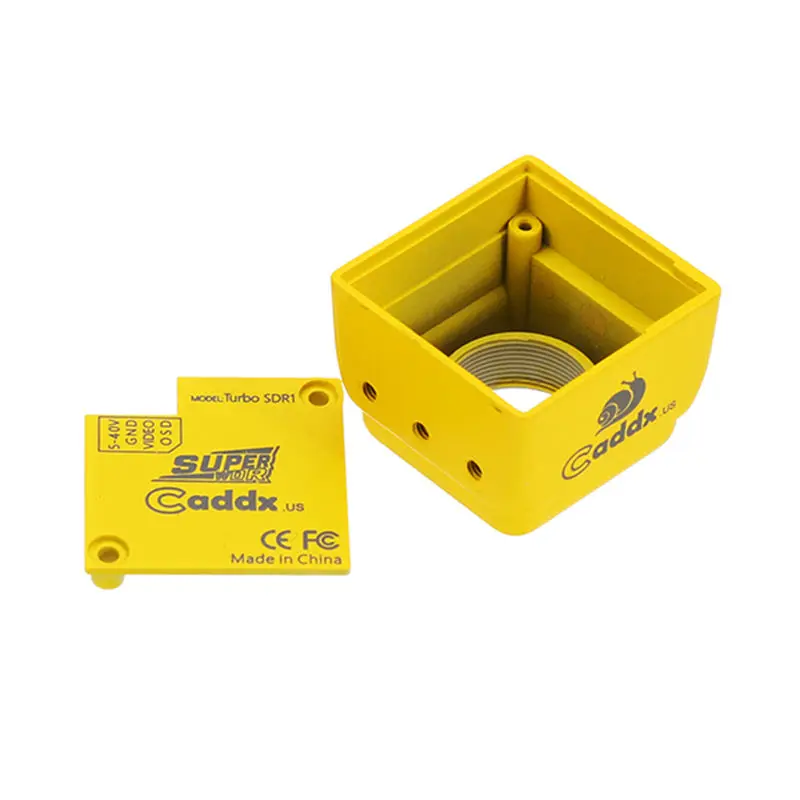 Caddx CM02 Чехол Набор для Turbo SDR1 FPV Камера с крепежным кронштейном Желтый Замена RC