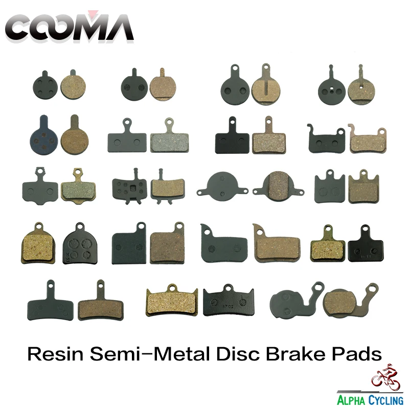 

4 Pairs Bicycle Brake Pads for AVID, SRAM, for SHIMANO, FORMULA, MAGURA, GIANT and varies brands, Sport EX Class