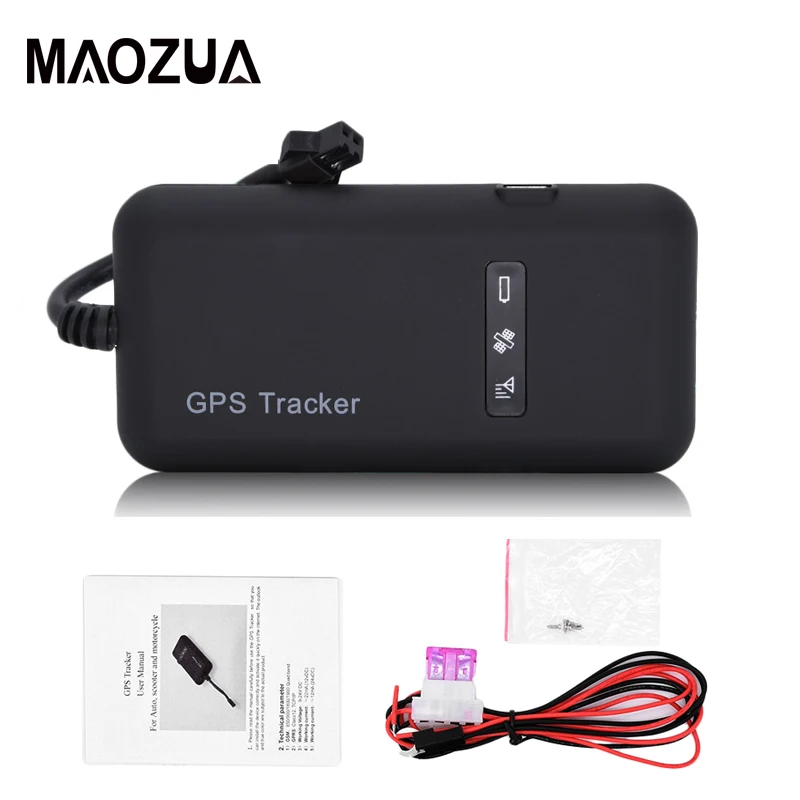 Автомобильный мини GPS трекер GT02A локатор с четырехдиапазонным GSM GPRS встроенной