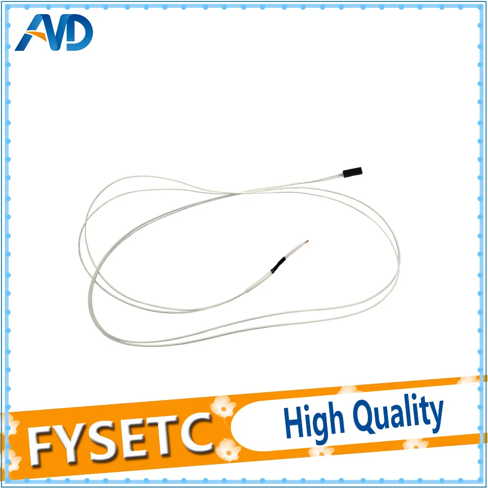 

2pcs 100K ohm NTC 3950 Thermistors with dupont head for 3D Printer Mend