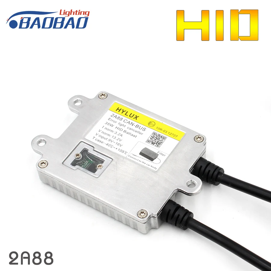BAOBAO Высшее Качество Hylux 2A88 35 Вт CANBUS ASIC чип автомобиля HID балласт фары Стайлинг