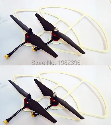 Пропеллер CW CCW 2212 920KV бесщеточный двигатель 9450 украшения Защита бампера для