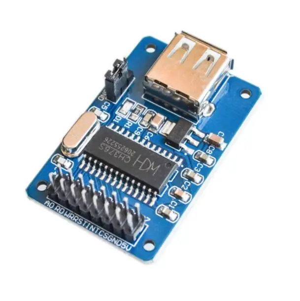 10 шт. IC CH376S U диск чтения записи модуль поддерживает USB контроль передачи 6 МГц |