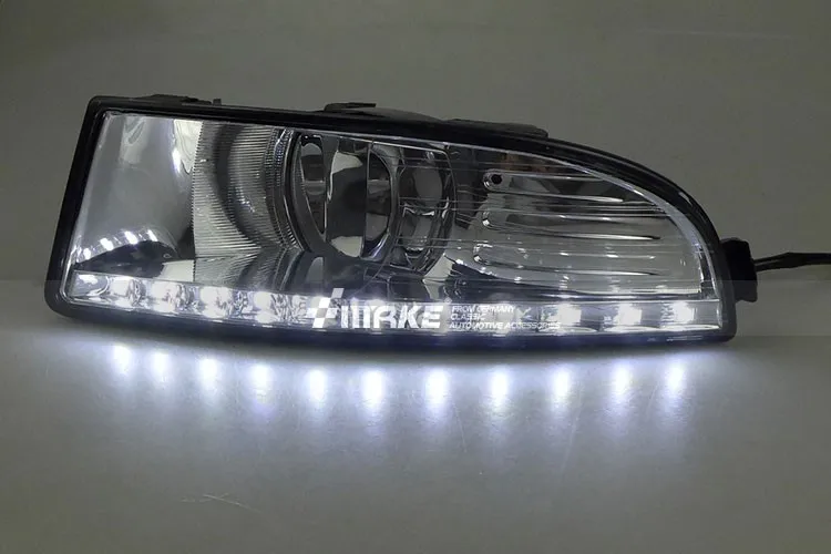 

for SKODA OCTAVIA DRL, Daytime running light for OCTAVIA 2010-13 DRL, LED FOG LAMP, FOG LIGHT 2012 DRL+ Free Shipping