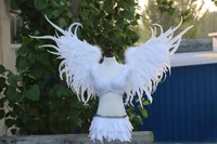 white angel feather wings for cosplay photography game display game shooting props angle wings props free shipping