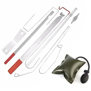 Универсальный ключ для двери автомобиля, набор инструментов для аварийного открытия и разблокировки + воздушный насос