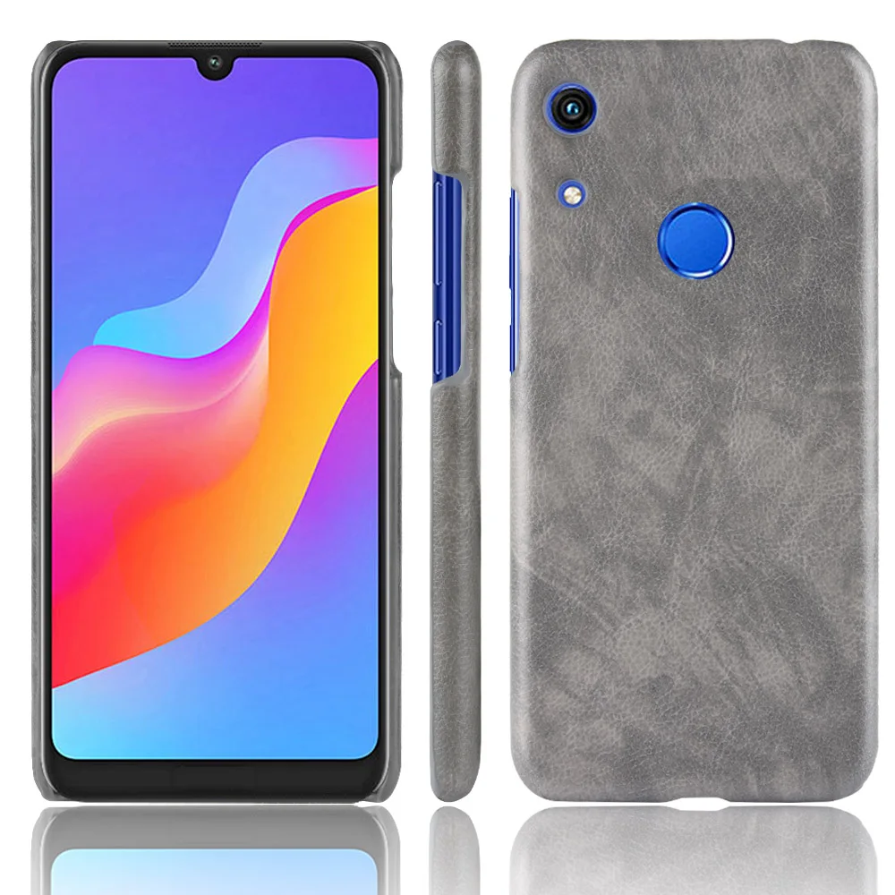 Litchi Leather Back Hard Case for Huawei Honor 8A 7A 8C 7C 8X MAX P Smart Plus 2019 Play Y5 Y6 Pro Y7 2018 Cover Phone Cases |