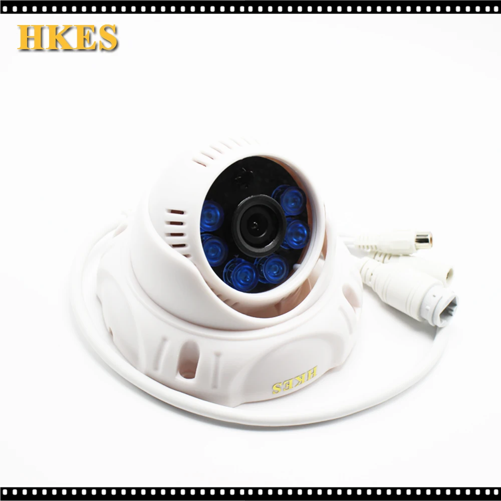 Ahwvse Full HD 1080 P IP Камера аудио 2MP с внешнего микрофона пикап Крытый ИК купольная CCTV Cam