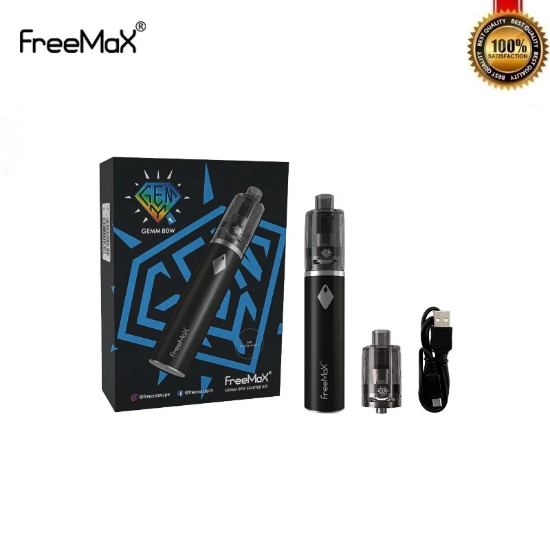 Новый стартовый набор Freemax GEMM 80 Вт встроенный 2900 мАч с Одноразовые 5 мл бак PCTG