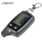 Jingyuqin 10 шт.лот Новый ЖК-пульт дистанционного управления для Tomahawk TW9010 двухсторонняя Автомобильная сигнализация Русская Tomahawk TW 9010 брелок