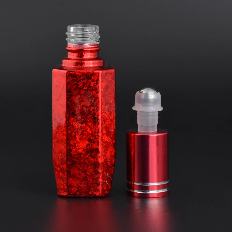 MUB - 10 мл УФ мини стальная шариковая бутылка пустая пополняемая круглая для