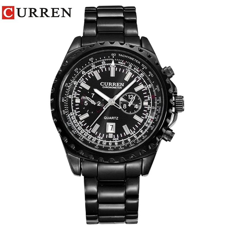CURREN часы Мужские кварцевые relogio masculino роскошные военные наручные модные