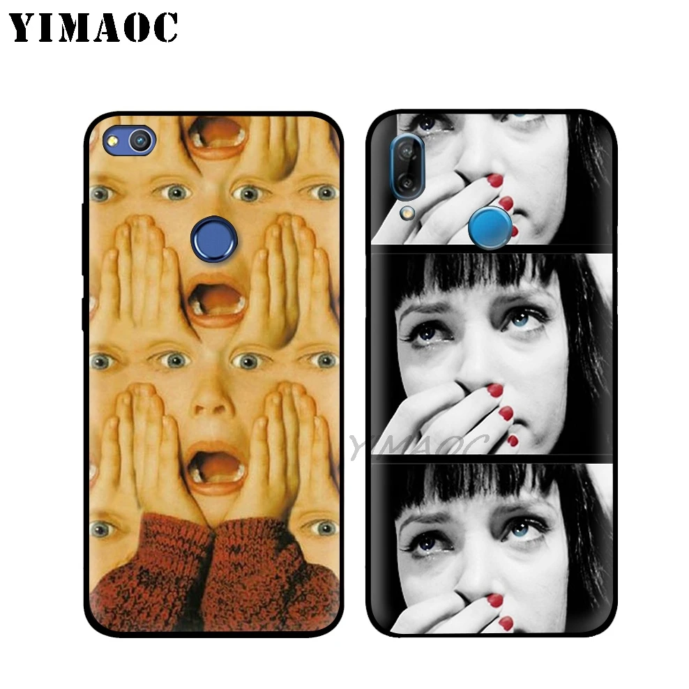 YIMAOC домашний пульп фантастика мягкий чехол для huawei P30 P20 Pro P10 P9 P8 2015 2017 P Smart Plus Z 2019