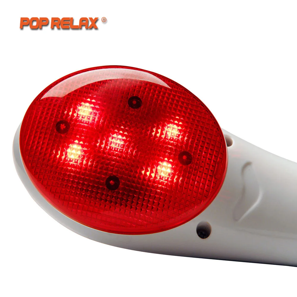 POP RELAX Электрический Вибрационный массажер Инфракрасное Отопление свет для