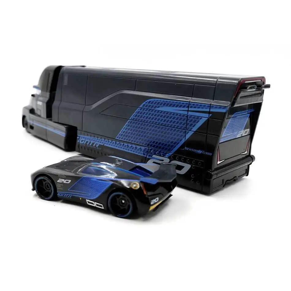 Disney Pixar Cars 2 3 игрушка Молния Маккуин Джексон шторм Мак Uncletruck King 1:55 литой металлический игрушечный автомобиль Детский подарок на день рождения