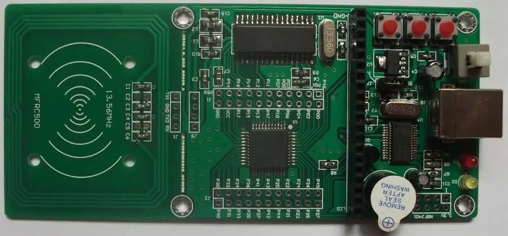 Для MF RC500 радиочастотный считыватель RFID карт модуль макетной платы USB | Компьютеры