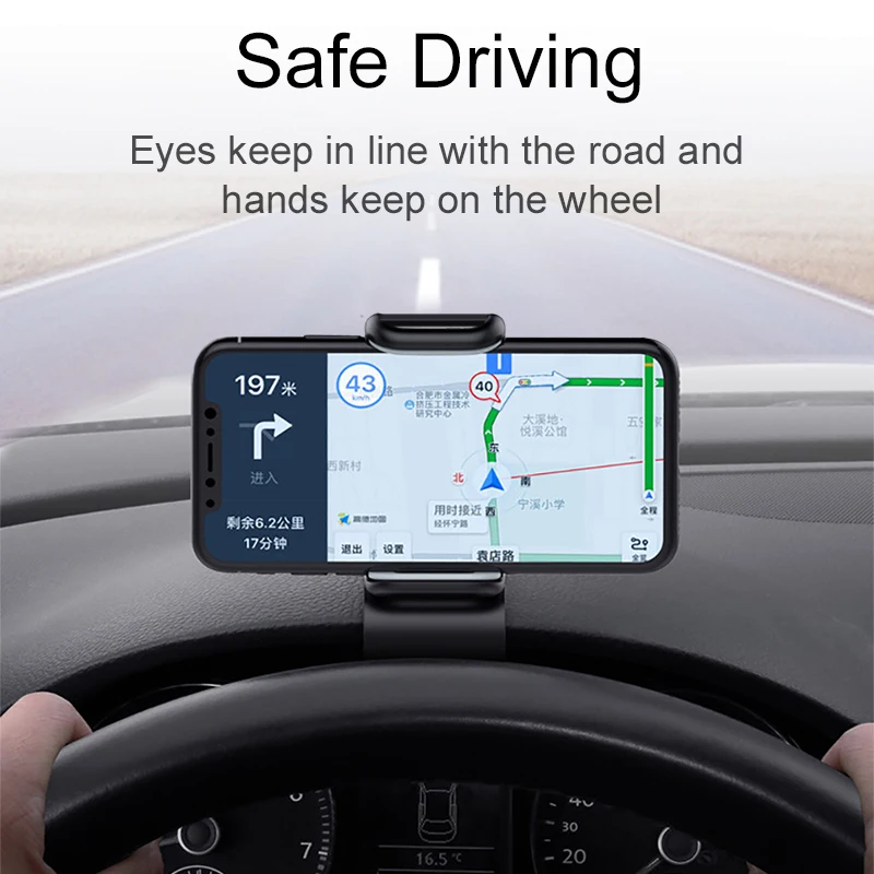 XMXCZKJ автомобильный держатель HUD для смартфона gps Держатель Универсальная Колыбель Регулируемый нескользящий держатель для безопасного вождения для iPhone X