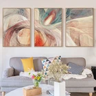 Декоративная Картина на холсте, с геометрическим абстрактным рисунком и поэтическими камнями, картина рисунок на стену