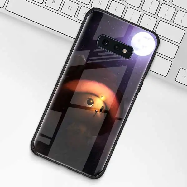 006 Чехол из закаленного стекла для samsung Galaxy S10 S10e S9 S8 S10 Plus Note 9 A50 A30 - Цвет: 006
