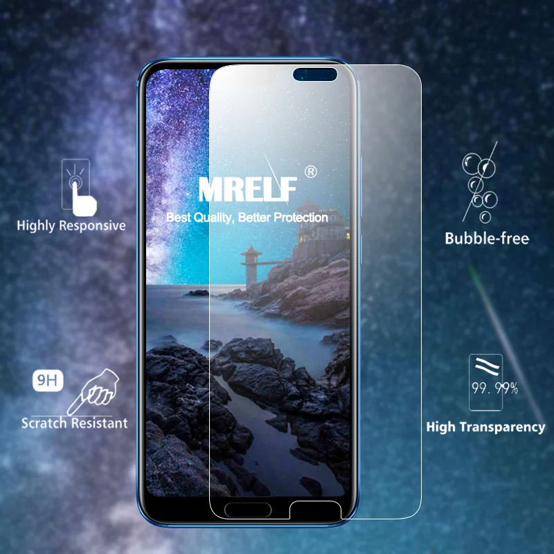 Закаленное стекло для Huawei Honor 10 Lite 20 Защита экрана Защитное стекло|Защитные
