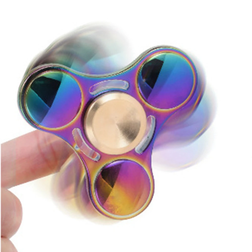 Babelemi Spinner Радуга Цвет амулеты из сплава металла и цинка Спиннеры ручной блесны