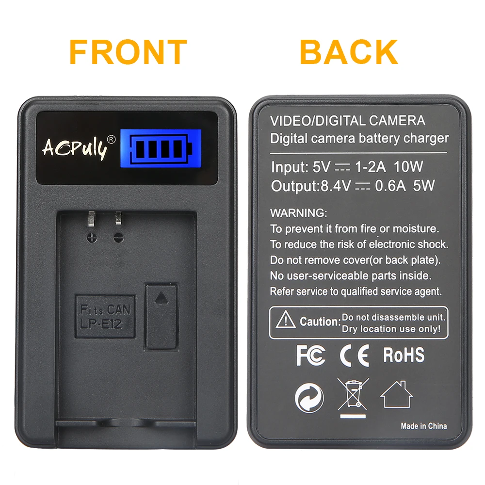 AOPULY 3 шт. LP E12 7 2 В 1200 мАч литий ионная аккумуляторная батарея для Canon EOS Сменные