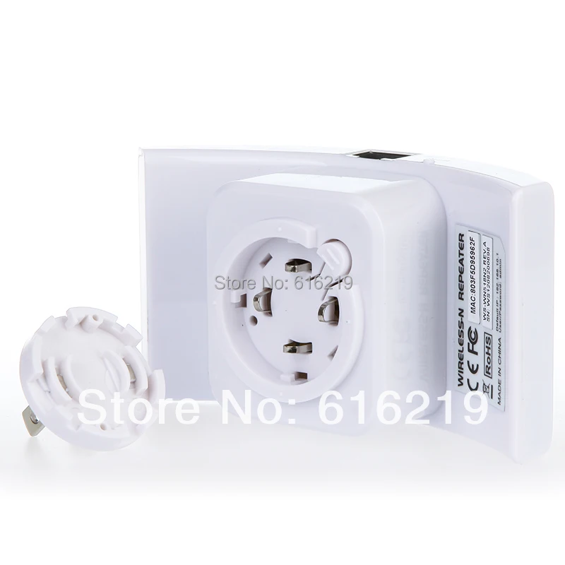 2pcs Wireless-N Wifi Repeater 802.11N/B/G Network Router Range Expander 300M 2dBi Antennas Signal Boosters Free Drop Shipping | Компьютеры
