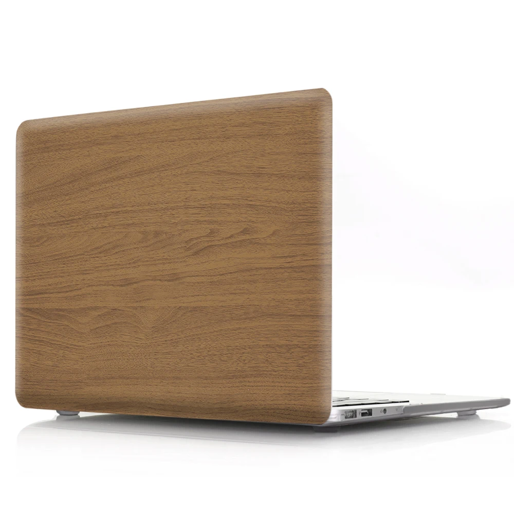 Твердый чехол под дерево для Macbook Air 11 6 13 3 Pro 15 4 с сенсорной панелью ноутбука Mac A1706