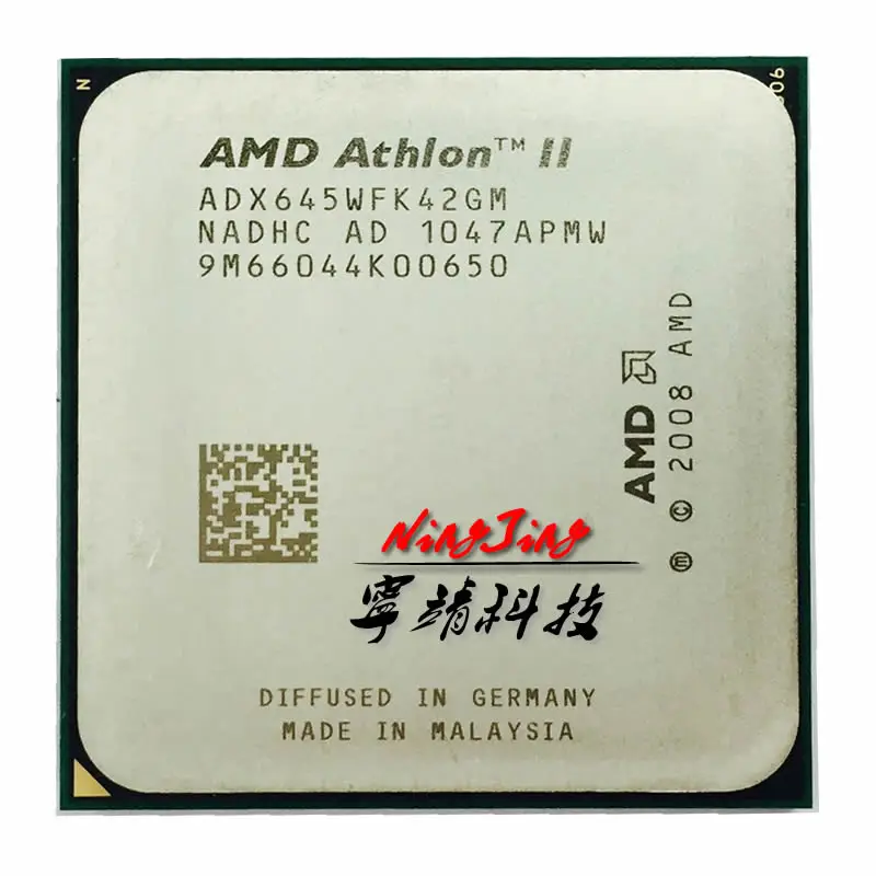 Четырехъядерный процессор AMD Athlon II X4 645 3 1 ГГц ADX645WFK42GM разъем AM3|socket am3|athlon ii x4cpu processor
