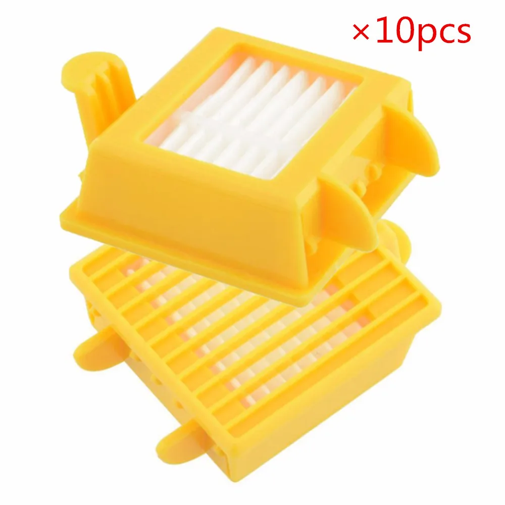 10 шт. новые детали пылесоса Hepa фильтр Сменный Набор инструментов подходит для iRobot