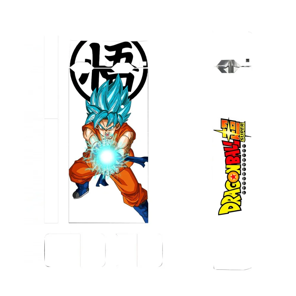 Dragon Ball Супер Z стикер чехол для вейпа s JUUL 2.5D стерео пленка кожа 3 м клейкая