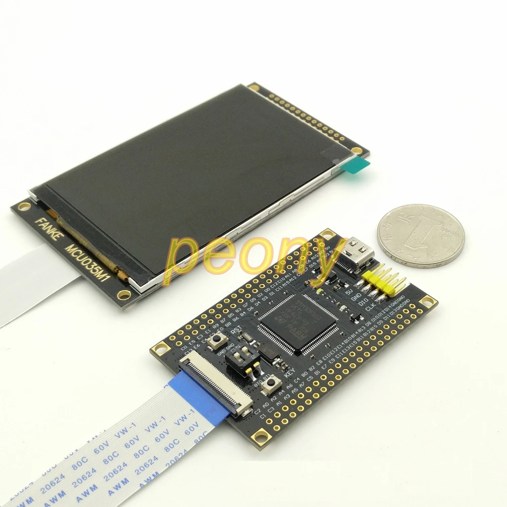 3 5 дюймовый полноцветный ЖК дисплей TFT вместо 12864 MCU без сенсорного