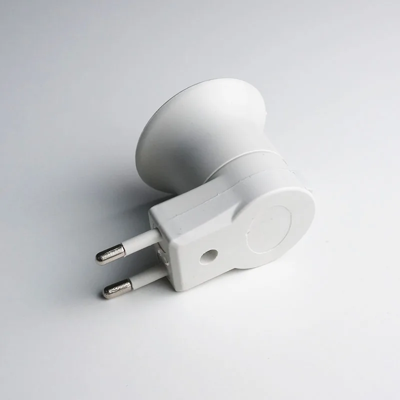 1 шт. E27 светодиодный свет лампы гнездо базы Тип до 110 В 220 ЕС Plug держатель конвертер