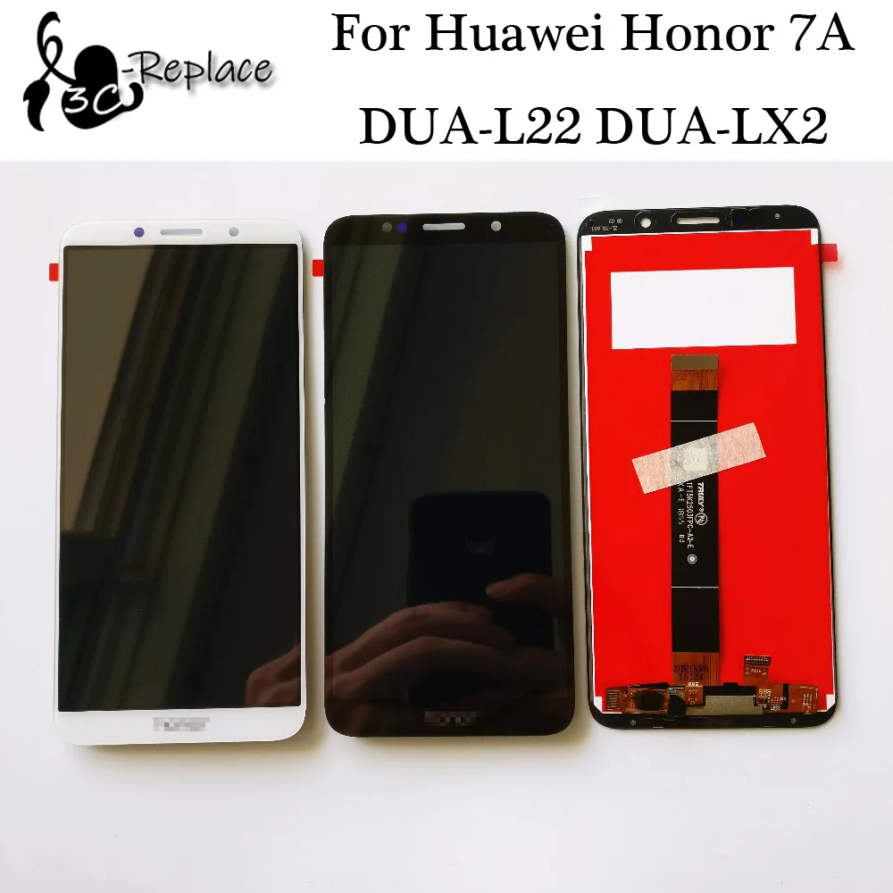 2018 Новый 5 45 дюймов белый/черный ЖК дисплей для Huawei Честь 7A dua l22 DUA LX2 сенсорный